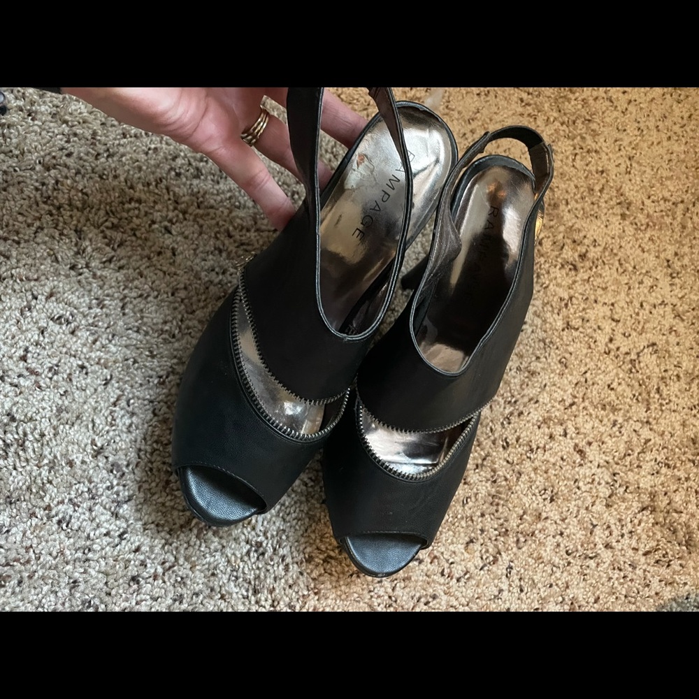 Rampage zipper heels